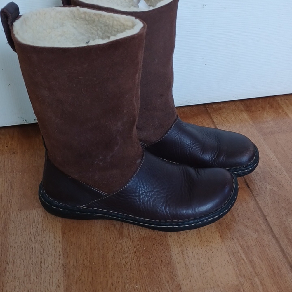 Eastland boots women's size 7 leather uppers brown Warm Winter Boots